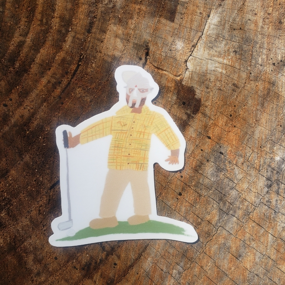 Mf DOOM Golf'd It Doom Sticker